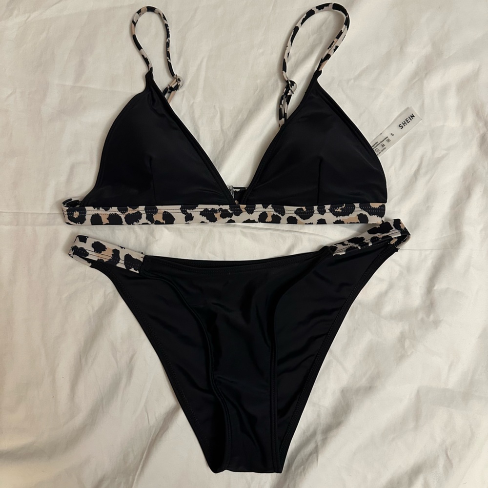 Black Leopard Bikini